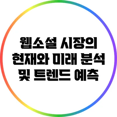 웹소설 시장의 현재와 미래: 분석 및 트렌드 예측